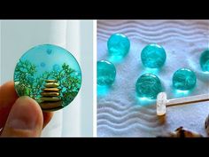 Resin Pendent Ideas, Diy Jewelry Ideas, Resin Pendant Diy, Diy Resin Crystals, Resin Work, Resin Accessories, Fairy Pendant, Crafts And Diy