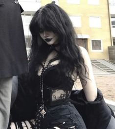 Juliet Outfit, Alt Girl Style, Gothcore Aesthetic, Alt Girl Fashion, Angel Mommy, Maquillage Goth, Goth Babe, E Girl Clothes, Goth Outfit