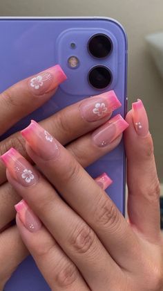 Nail Summer, Cute Summer Nail Designs, Romantic Nails, Summer Inspo, Short Nail Designs, Nail Shop, Nail Games, Nail Designs Summer, Nails Magazine