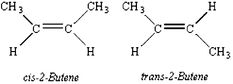 the structural structure of two benzyline structures, with three bonds and one end - to - end