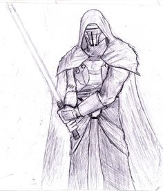 Knight Drawing, Darth Revan, Star Wars Drawings, Forms Of Communication, Star Wars Wallpaper, Star Wars Artwork, Sketch Ideas, Drawing Inspo, Drawing Techniques