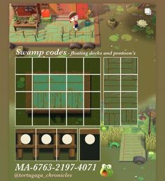 an advertisement for the swamp coders game