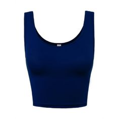 A2Y Women's Fitted Rayon Scoop Neck Sleeveless Crop Tank Top SIZE Available in 3 sizes: Small, Medium, Large YAWTKV0021 S - Chest : 29 / Length : 14.25 M - Chest : 31 / Length : 14.75 L - Chest : 33 / Length : 15.5 We strive to provide the best fitting tops possible and guarantee that they will be delivered within our stated size tolerance. Size tolerance for all measurements is +/- 5%. FABRIC 96%RAYON 4%SPANDEX SERVICE If you have any problems whether before or after the purchase, do not hesita Blue Cropped Seamless Top, Blue Camisole Crop Top With Built-in Bra, Blue Seamless Cropped Top, Summer Workout Tops With Wide Straps, Blue Cropped Camisole Casual Style, Blue Casual Cropped Camisole, Blue Cropped Casual Camisole, Blue Cropped Vest For Summer, Casual Blue Cropped Camisole