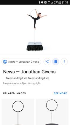 an image of a person standing on top of a pole with the caption news - jonathan givens