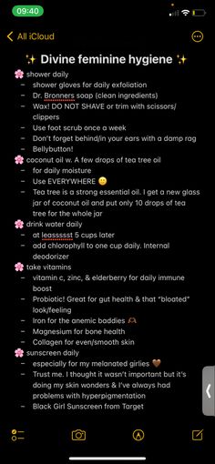 Body Hygiene, Hygiene Care, Healthy Skin Tips, Feminine Hygiene, Body Care Routine, Body Skin Care Routine, Self Care Activities