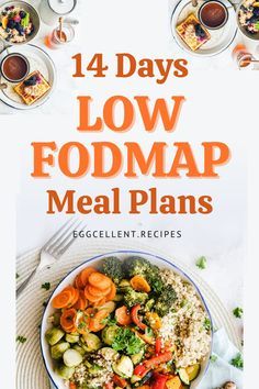 Low Fodmap Meal Plan, Meal Plan With Shopping List, Meal Plan Vegetarian, Meal Plan Simple, Easy Low Fodmap Recipes, Fodmap Meal Plan