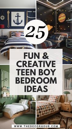 the 25 fun and creative teen boy bedroom ideas