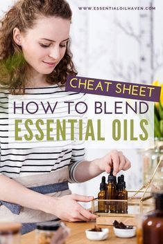 Tips on Blending Essential Oils at Home. When blending essential oils, one oil can actually balance out the weaker parts of another, and even negate the possible side effects that oil could have if applied on its own. Learn here how to best blend essential oils together for best results! Plus: DOWNLOAD the cheat sheet. #blendingessentialoils #essentialoilblends #essentialoilhaven Essential Oil Starter Kit, Diy Essential Oil Recipes, Homemade Goodies, Making Essential Oils, Essential Oils Guide, Essential Oils For Sleep, Essential Oils Herbs, Oil Diffuser Recipes