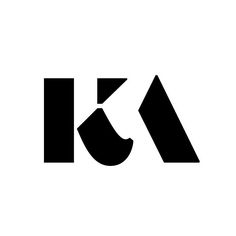 the letter k is made up of black letters