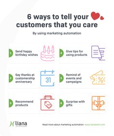 six ways to tell your customers that you care by using marketing information for birthday wishes