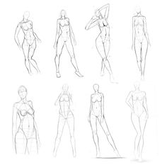 the female body is shown in this drawing book, and it's very easy to draw