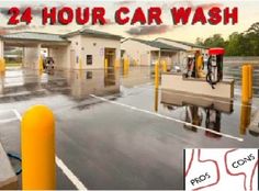 the 24 hour car wash is open for business