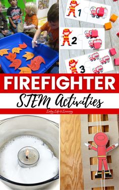 firefighter themed activities for kids to play with