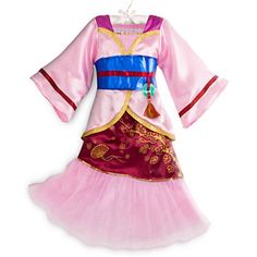 New With Tags Disney Store Mulan Kimono Dress Costume Size 9-10 Mulan Dress, Kimono Girl, Princess Closet, Disney Princess Costumes, Princess Halloween Costume, Costume For Kids, Princess Dress Up, Disney Princess Dresses, Princesa Disney