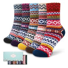 PRICES MAY VARY. ⛄ HIGH QUALITY MATERIAL🧦:Vintage design thick warm socks for women. ICEIVY womens winter warm socks made of High quality material 84% Synthetics,8% Wool,8% Cotton. These cabin socks are soft, comfortable, breathable, durable. Those cold winter with these wool cozy socks to keep your toes warm. ⛄ SIZE🧦: Our wool socks women are free size 23 to 25cm, suitable for women US shoe size 5 to 9, the women socks are elastic and perfectly make it suitable for your feet.Vintage style of Womens Wool Socks, Cabin Socks, Work Socks, Dark Vintage, Soft Sock, Fuzzy Socks, Cozy Socks, Wool Winter, Winter Socks