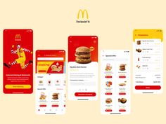 mcdonald's mobile app design