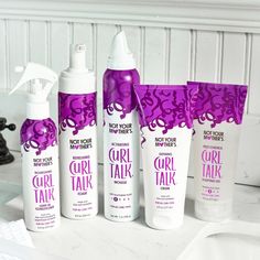 Live it up, curls. Not Your Mother's Curl Talk Refreshing Curl Foam is formulated with Aloe Extract and Rice Curl Complex—a blend of Rice, Keratin, Amino Acids, and Enzymes—which hydrates hair, conditions hair, protects hair, controls hair frizz, and enhances curl retention. This hair foam creates a weightless and flexible hold, adds shine, and controls frizz to achieve perfect curls on day two and beyond. Curl Talk Refreshing Curl Foam is safe for natural and color-treated hair and is made for Curl Talk, Gel Curly Hair, Not Your Mothers, Hair Wash Day, Healthy Hair Routine, Curly Hair Care Routine, Curl Shampoo, Curl Defining Cream, Hair Wash