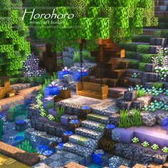 Garden Minecraft, Minecraft Garden, Minecraft Structures, Minecraft Interior Design, Minecraft Pictures, Minecraft Cottage, Cool Minecraft Creations, Minecraft Castle