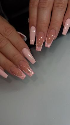 Nails Acryl, Girly Nails, Nails Shape, Nail Acrylic, Girly Acrylic Nails, Simple Acrylic Nails, Inspo Instagram, Pink Acrylic Nails