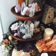 Crystal Altar, Crystal Decor, Crystal Collection