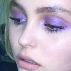 Lily Rose Depp Purple, Jack Depp, Sup Girl, 00s Mode, Purple Makeup, Purple Eyeshadow, Lily Rose Depp, Lily Rose