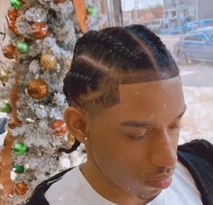 4 Braids To The Back Men, Iman Shumpert Braids, Black Mens Twists Hairstyles, Low Taper Fade Cornrows, Cornrows With Low Taper, Taper Fade Haircut With Braids, Men Cornrows Design 4 Braids, Mens 4 Braids Hairstyles, 4 Braids Hairstyle Men