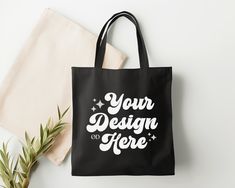 Black Tote Bag Mockup, Boho Black Tote Mock Flat Lay Canva Edit, Lifestyle, Aesthetic, Editable Black Shopping Bag Mock Up, Eco Tote Mockup ~~ 🎁 THIS PRODUCT INCLUDES: →  1 black tote bag mockup JPG file →  Resolution of 2400x1920px (5:4 ratio, optimized for Etsy thumbnails) →  No watermark TIP: Reduce your design's transparency between 85% - 90% for a more realistic result. ~~ 📝 WHAT YOU NEED TO KNOW: * This is a digital file, it means that no physical items will be shipped to you. * You can add your design by importing the mockup in Canva or any software of your choice. * The mockup shown in the video is just an example, the mockup you will receive is the first thumbnail of this product. * Due to ﬁles being instant downloads, refunds and exchanges cannot be given. But if you have any q Customizable Black Rectangular Bag, Customizable Black Canvas Bag For Everyday Use, Customizable Black Canvas Bag For Daily Use, Black Tote Bag For Personal Use, Customizable Black Everyday Bags, Customizable Black Rectangular Canvas Bag, Customizable Black Tote Bag, Customizable Black Canvas Bag For Gifts, Customizable Black Canvas Bag For Gift