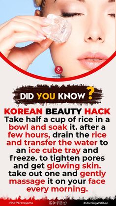 White Hair Solution Natural, Body Skin Care Routine Natural, Korean Beauty Hacks, Skin Hacks, Fitness Hacks, Korean Beauty Tips, Facial Tips, Natural Skin Care Ingredients, Clear Healthy Skin