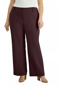 They are from Macy's Macys Nine West Dress Pants, Torrid Brown Pants, Bootcut Pants, Plus Size Pants, Straight Leg Trousers, Trendy Plus Size, Baby Clothes Shops, Straight Leg Pants, Swimwear Tops