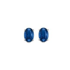 Sapphire Earrings Studs, Sapphire Studs, Gold Studs, Gold Earrings Studs, Prong Setting, Sapphire Ring, Wedding Bands, Sapphire