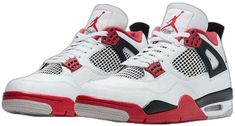 Air Jordan 4 Fire Red, Jordan 4 Retro Fire Red, Jordan 4 Fire Red, Nike Air Jordan 4, Jumpman Logo, Jordan 4 Retro, Sneaker Release, Air Jordan 4, Air Jordan 4 Retro