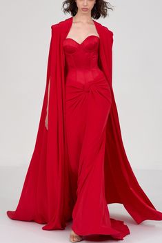 Spring 2023 Couture, 2023 Couture, Alexis Mabille, Collection Couture, Spring Couture, Fantasy Theme, Red Dresses, Couture Week, Dreamy Dress