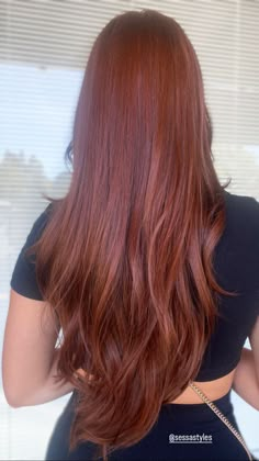 Check out this Pinterest Pin designed by beauty Nail. Dark Copper Red Hair Color Curly, From Dark Brown To Red Hair, Copper Hair Red Undertone, Dark Copper Hair Tan Skin, Hair Color Ideas Red Orange, Single Process Red Hair Color, Deep Copper Red Hair Color, Red Hair From Brown, Level 5 Red Hair Color