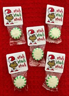 This Party Favors item by PlentiPlaceByAneta has 14 favorites from Etsy shoppers. Ships from Wellsville, NY. Listed on Nov 16, 2024 Grinch Gag Gifts, Gag Gifts Funny Hilarious Diy, Grinch Classroom Party, Grinch Presents, Grinch Party Favors, Candy Christmas Gifts, Christmas Mints, Grinch Christmas Treats