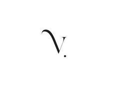 the letter v is made up of black letters