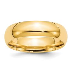 a yellow gold wedding ring on a white background