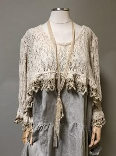 Shrug Top, Lace Vest, Bohemian Clothes