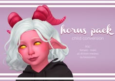 Sims Horns Cc, Ts4 Horns Cc, Cc Eyes, Dragon Horns, Sims Packs, Sims 4 Children, Sims 4 Body Mods, Face Accessories