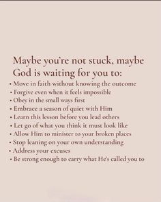 a poem with the words maybe you're not stuck, maybe god is waiting for you