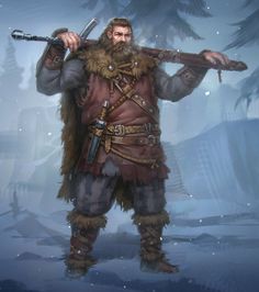 Medieval Characters, Viking Character, Heroic Fantasy, Male Character, Dungeons And Dragons Characters, Dnd Art, Dungeons And Dragons Homebrew