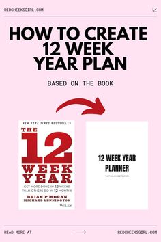 the 12 year plan is shown in red and white