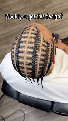 Men Design Braids, Black Male Hairstyles Twists, Mens Braids Hairstyles Cornrows Design, Male Braids Hairstyles, Fade Braids, Freestyle Braids, Boys Braids, Men Cornrows, Cornrow Braids Men