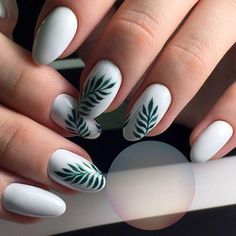 Leaves Nails, Fall Leaves Nail Art, Cute Summer Nail Designs, French Pedicure, Gel Pedicure, Flower Nail Designs