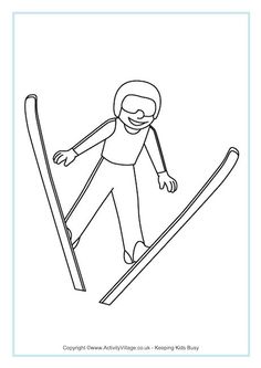 a person riding skis on top of a snow covered slope