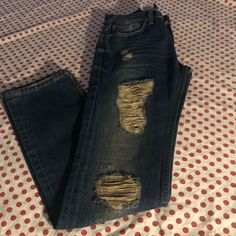 Levi’s 511 Slim Fit Ripped And Repair Jeans. This Denim Sits Below Waist And Is Slim From Hip To Ankle. Very Cute Two Tone Men’s Jeans. Waist 28 Length 32 Color Blue Repair Jeans, Levis 511 Slim, Jeans Color, Levis Men, Levi's Jeans, Levis Jeans, Colored Jeans, Two Tone, Levi's