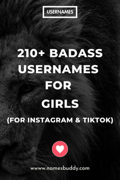 Badass Usernames for Girls Badass Usernames