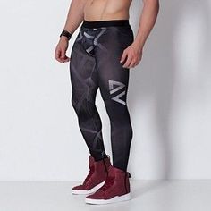 Legging Fitness Sublimada Masculina Delta V Teia Moda Academia, Sport Outfits Gym, Compression Wear, Lycra Men, Smen, Outfits Hombre, Mens Compression, Mens Tights