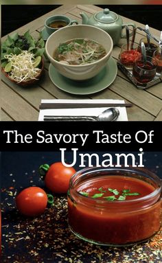 the savory taste of umamii