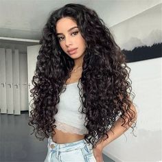 Ladies Afro Long Curly Wigs Natural Black Synthetic Brazilian Cosplay Hair Wig Afro Hair Wigs, Indian Hair Extensions, Long Curly Wig, Natural Wigs, Beautiful Curls, Raw Hair, Short Pixie Haircuts, Cash Out, Long Curly Hair