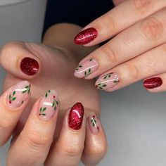 Get into the holiday spirit with our Handmade Classic Christmas Press On Nails! These reusable red and green nails offer a timeless festive look, perfect for a custom holiday style. Easy to apply in both short and long options!📦 What comes with your press on nail kit? 10 nails of your size 24 adhesive tabs 1 nail file 1 cuticle stick Instructions on how to apply and remove them. Finding Your Size:Check out our sizing chart or Visit our sizing tutorial here: Sizing DirectionsNot sure about the s Red And Green Nails, Press On Nail Kit, Christmas Press On Nails, Red Christmas Nails, Christmas Gel Nails, Nails Red, Festive Look, Festival Nails